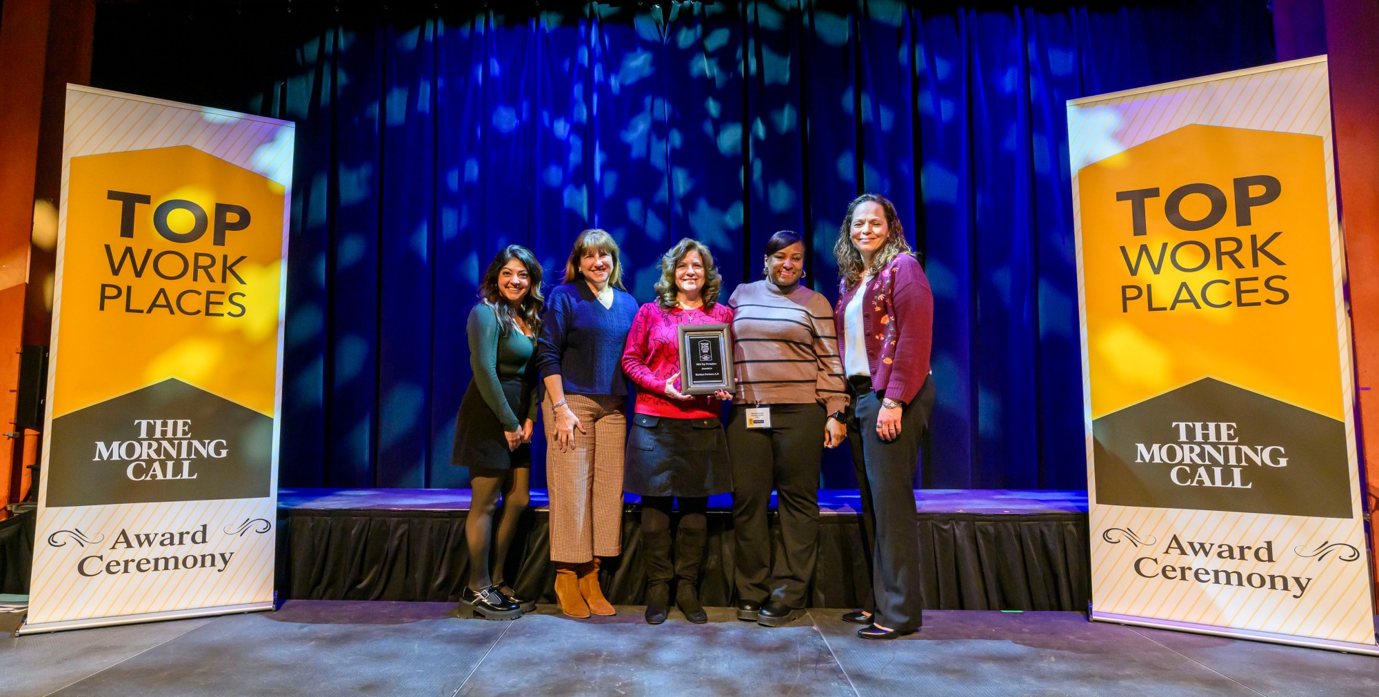 Buckeye Partners, L.P wins during The Morning Call's Lehigh Valley Top Workplaces Awards 2026 awards banquet Thursday, Feb. 26, 2026, at the ArtsQuest Center at SteelStacks in Bethlehem.(April Gamiz/The Morning Call)