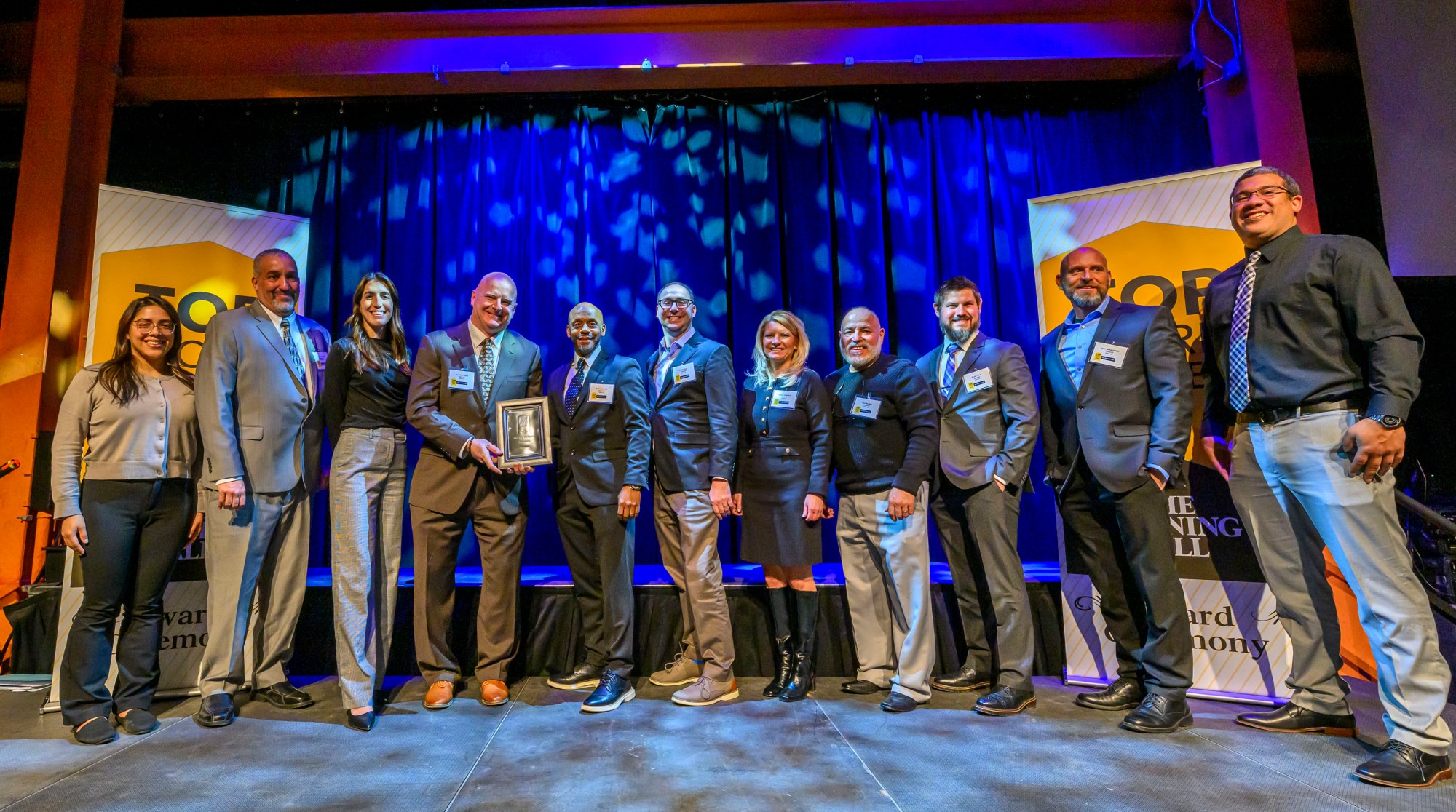 Astound wins during The Morning Call's Lehigh Valley Top Workplaces Awards 2026 awards banquet Thursday, Feb. 26, 2026, at the ArtsQuest Center at SteelStacks in Bethlehem.(April Gamiz/The Morning Call)