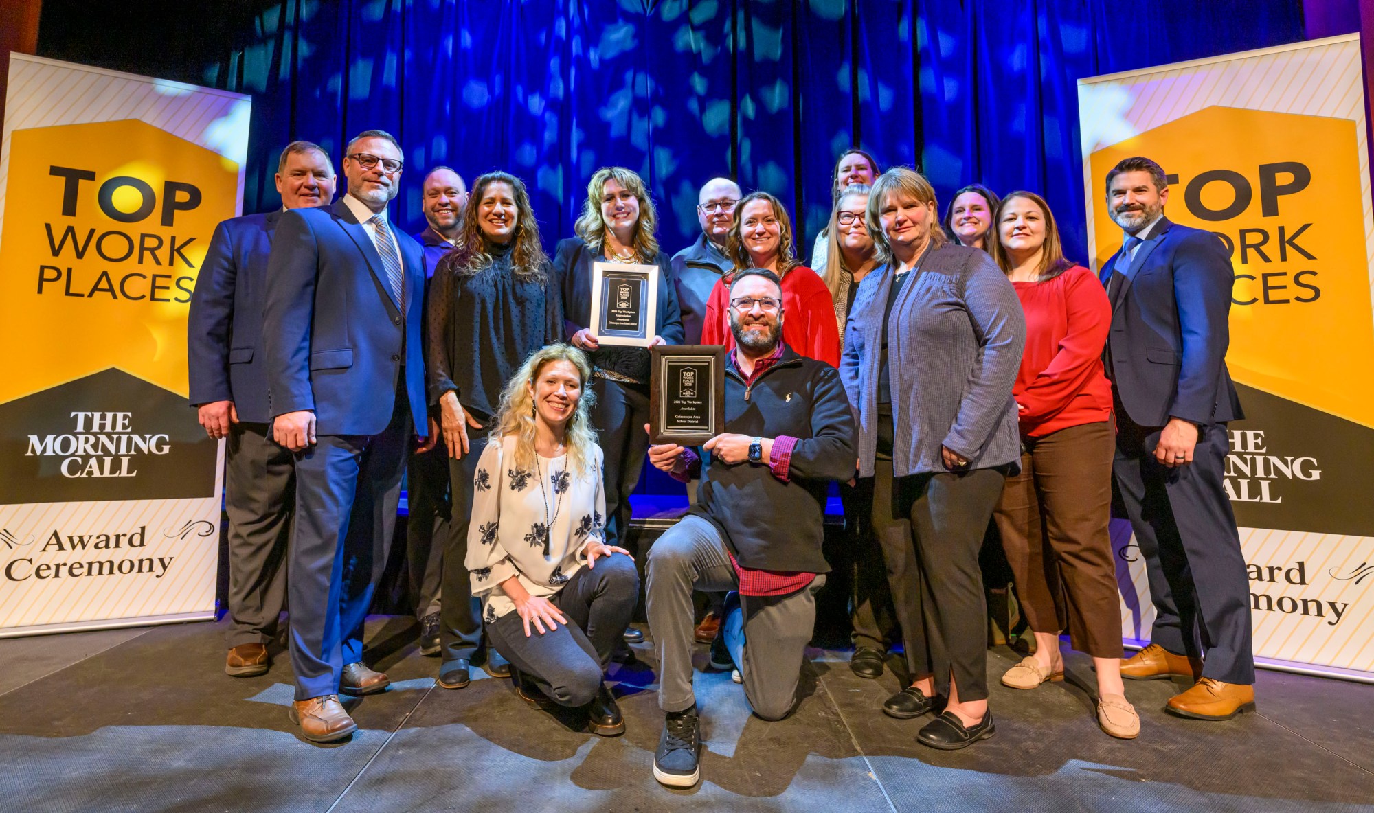 Catasauqua Area School District wins during The Morning Call's Lehigh Valley Top Workplaces Awards 2026 awards banquet Thursday, Feb. 26, 2026, at the ArtsQuest Center at SteelStacks in Bethlehem.(April Gamiz/The Morning Call)