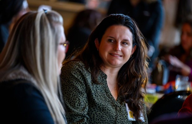People mingle during The Morning Call's Lehigh Valley Top Workplaces Awards 2026 awards banquet Thursday, Feb. 26, 2026, at the ArtsQuest Center at SteelStacks in Bethlehem.(April Gamiz/The Morning Call)