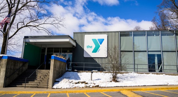 The YMCA of Easton on Tuesday, Feb. 24, 2026, in Easton. River Crossing YMCA is holding "Try the Y" for free Feb. 23 - March 1, 2026, at its branches in Lehigh, Northampton, Bucks and Hunterdon counties; new members can sign up without needing to pay a join fee through March 8. (April Gamiz/The Morning Call)