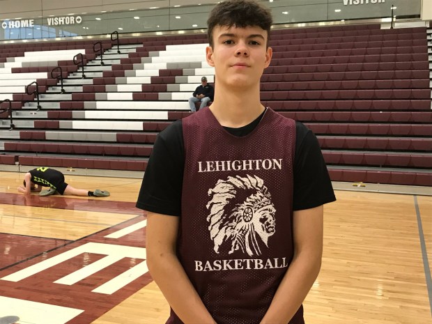 Lehighton senior Cole Dietz. (Keith Groller)