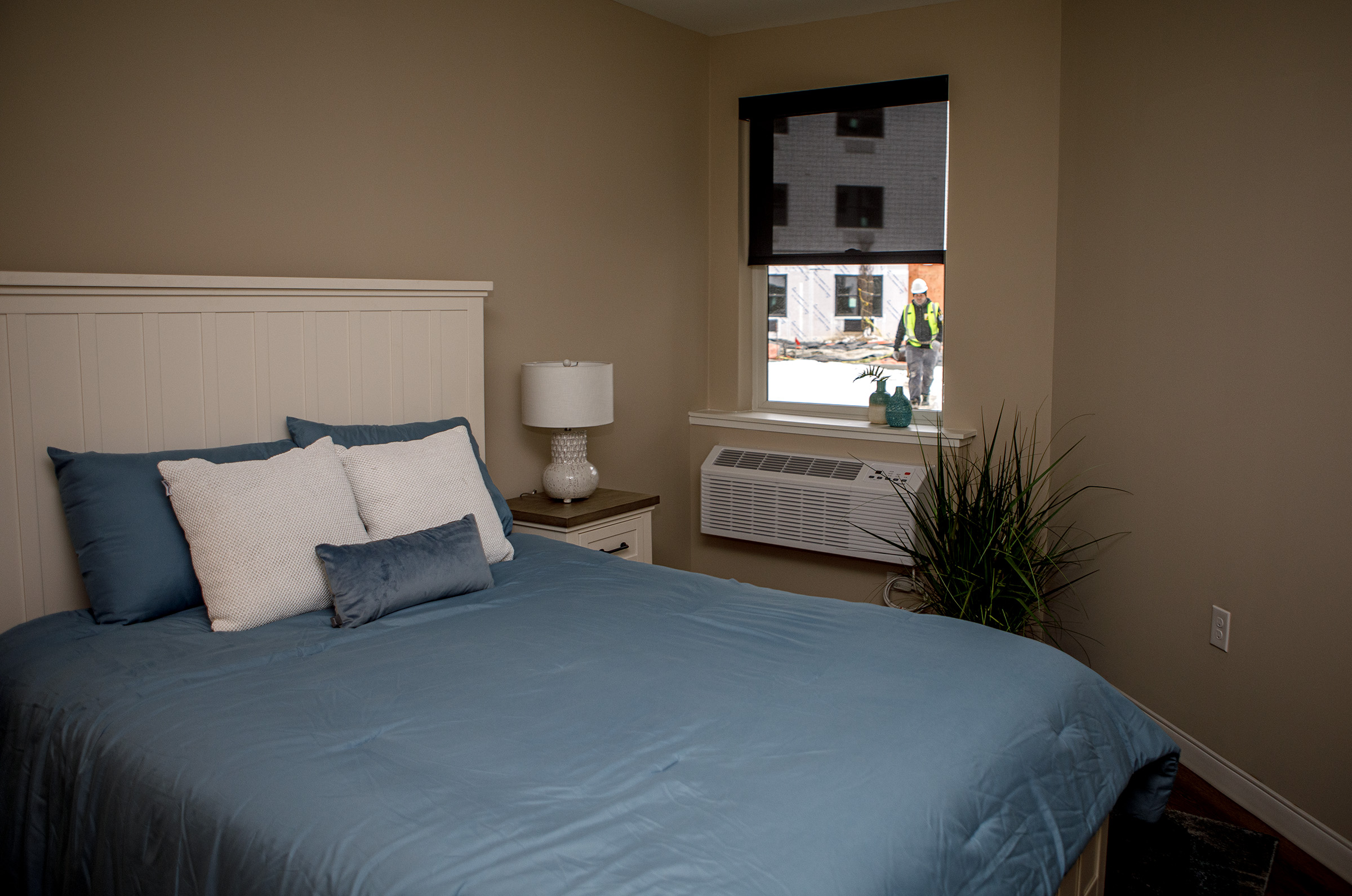 An one-bedroom apartment in the Confluence, City Center’s newest apartment...