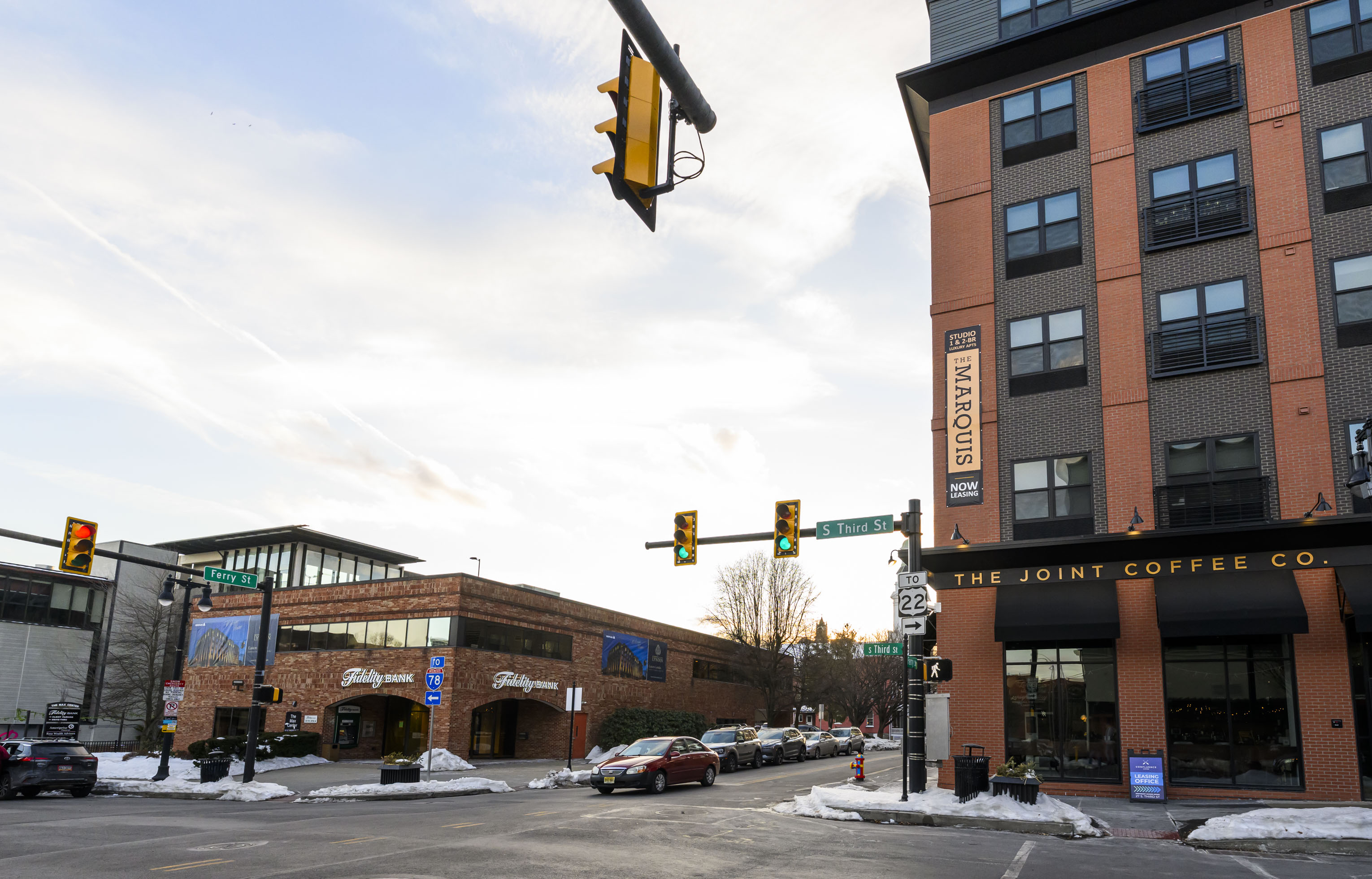 A view of where the Lynden building will open Thursday,...