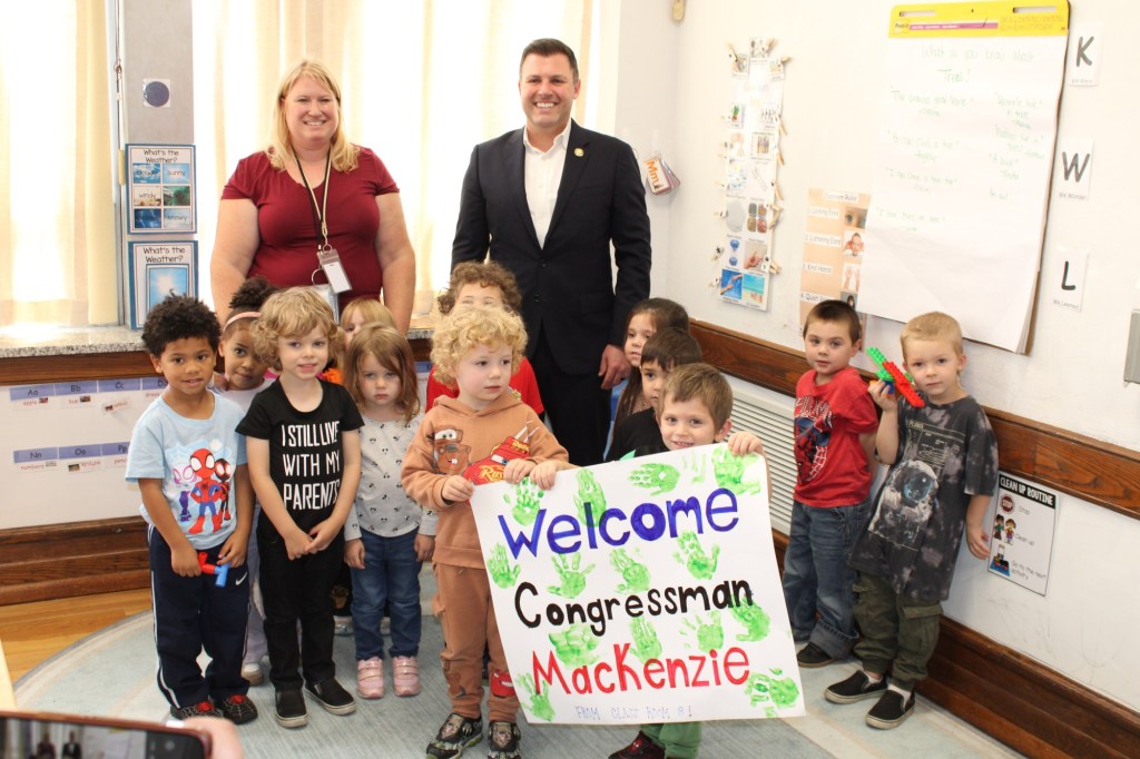 Who is Ryan Mackenzie's guest for Trump's State of the Union?