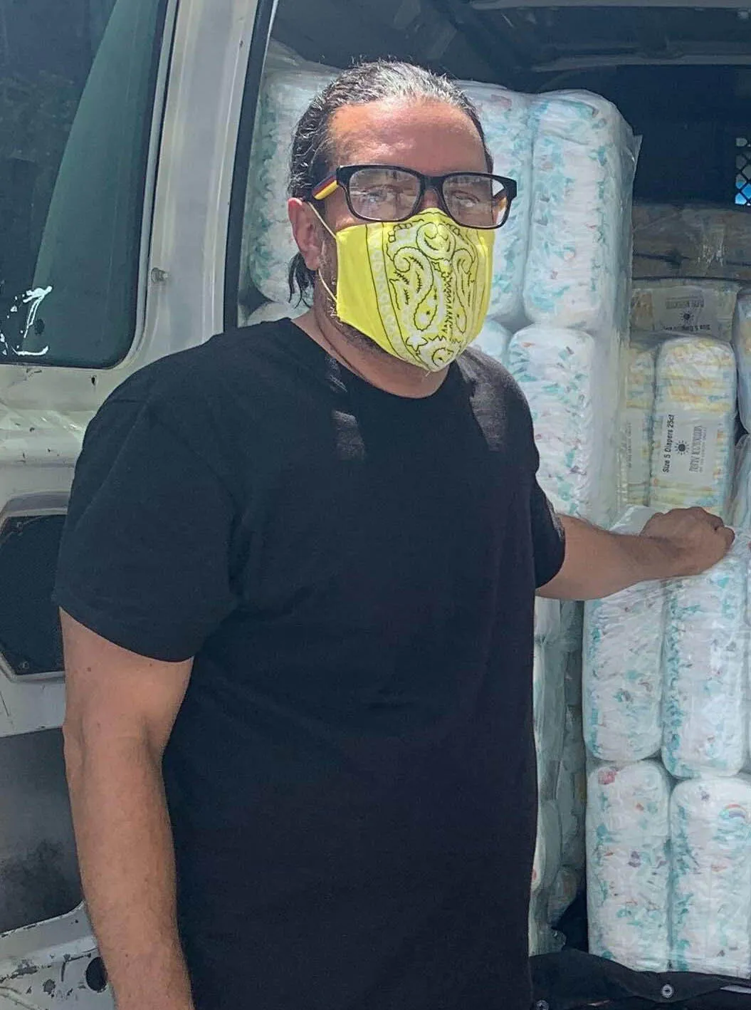 Jose Rivera, a volunteer with Promise Neighborhoods of the Lehigh...