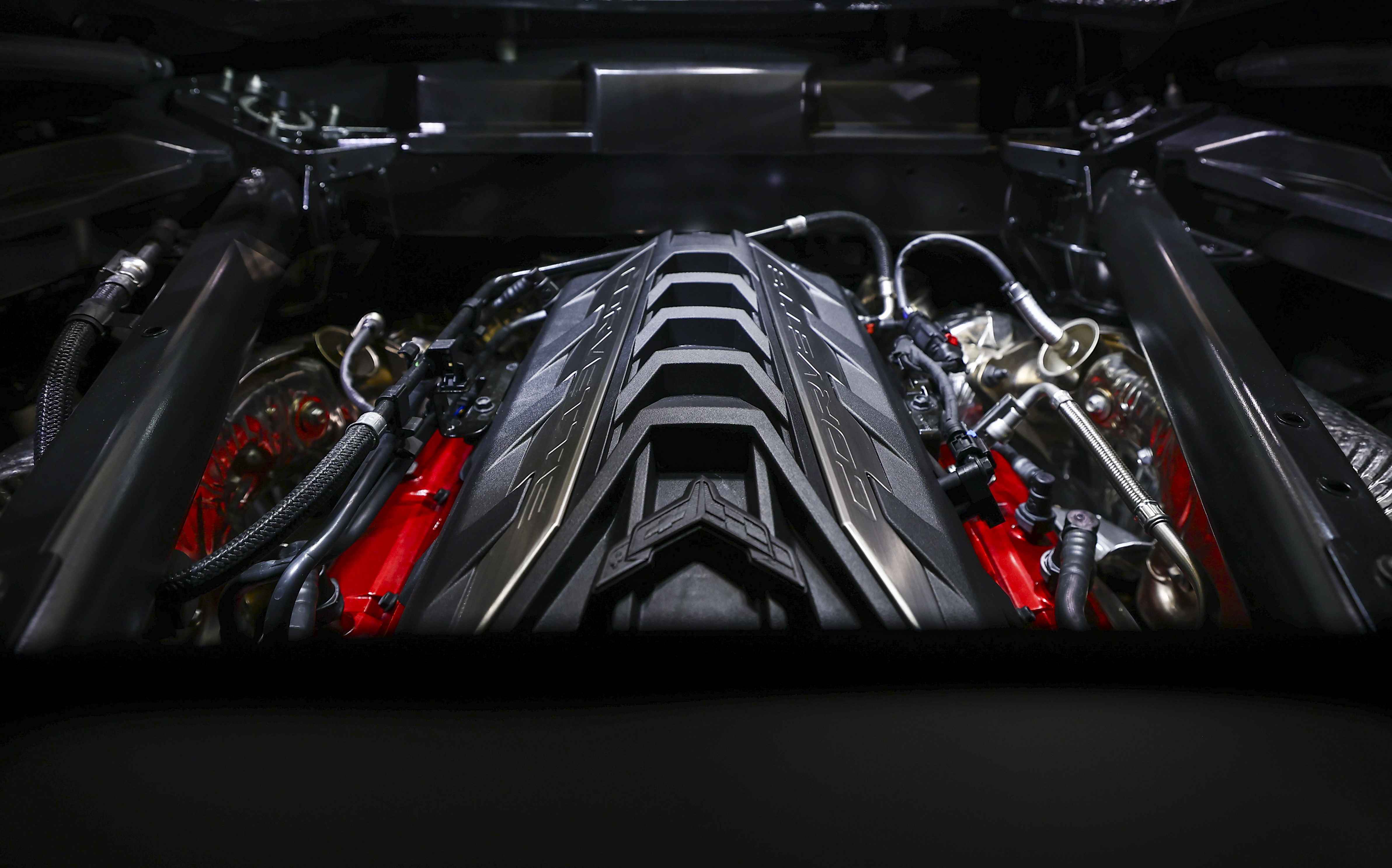 A look at the Chevrolet Corvette Stingray, in Roswell green, provided by Outten Chevrolet as The Greater Lehigh Valley Auto Dealers Association hosts a Lehigh Valley Auto Show preview Tuesday, Feb. 17, 2026, at Stabler Athletic & Convocation Center in Bethlehem. The show runs March 18-22 in and around Stabler on the Murray H. Goodman Campus of Lehigh University.