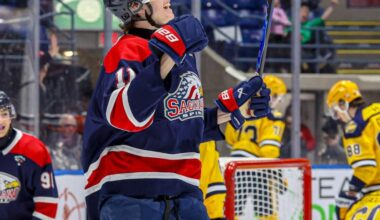 Roscoe scores first OHL goal in 4-1 Spirit win over Erie
