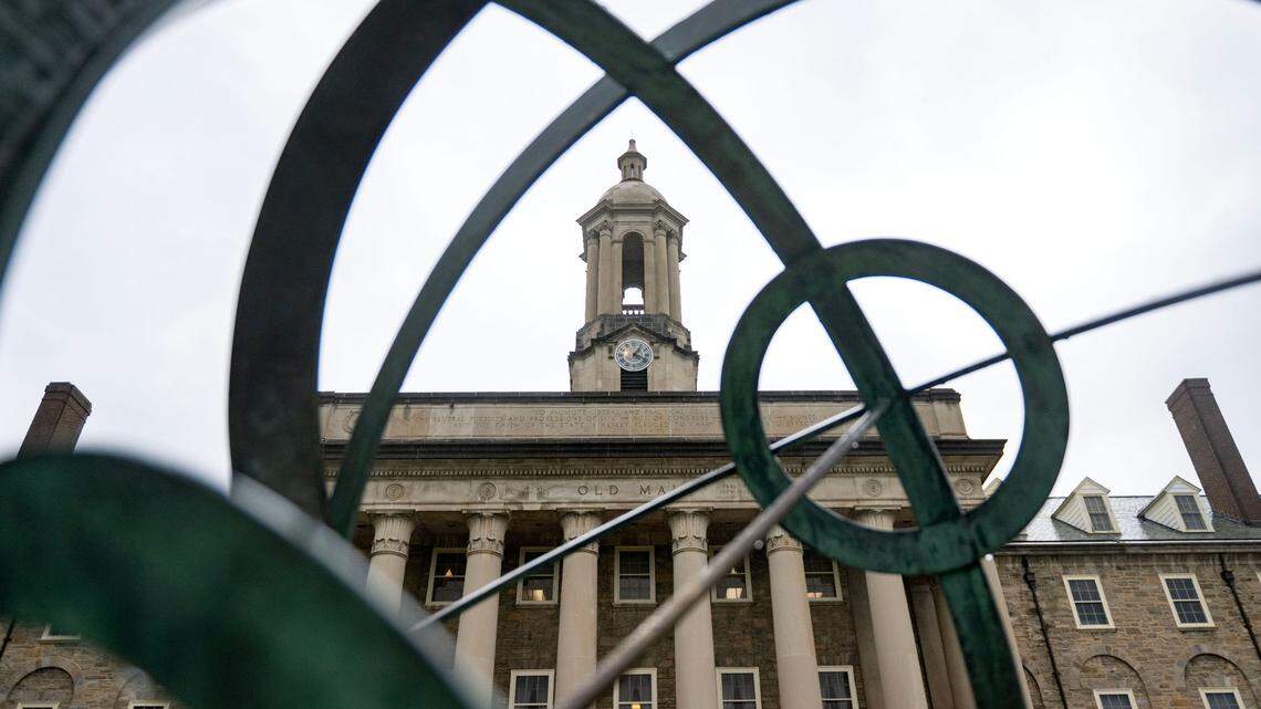 Old Main on the Penn State University Park campus on Wednesday, May 21, 2025.