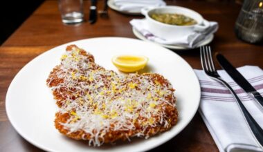 The Pork Milanese at Piccolina in Philadelphia, Pa., on Friday, Feb. 13, 2026.