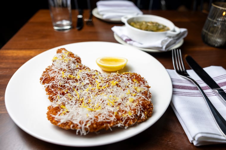 The Pork Milanese at Piccolina in Philadelphia, Pa., on Friday, Feb. 13, 2026.