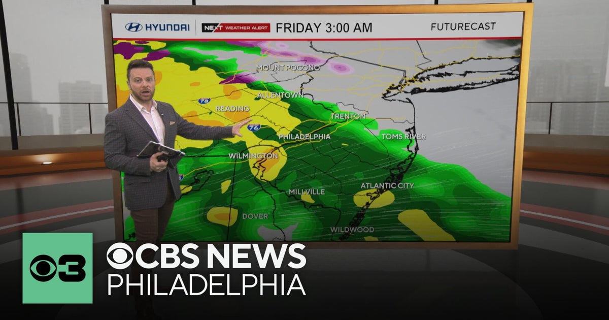 Chances of more fog and showers on Thursday, rain on Friday in Philadelphia area | NEXT Weather