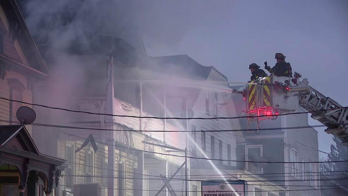 Fire in Scranton displaces several people and pets