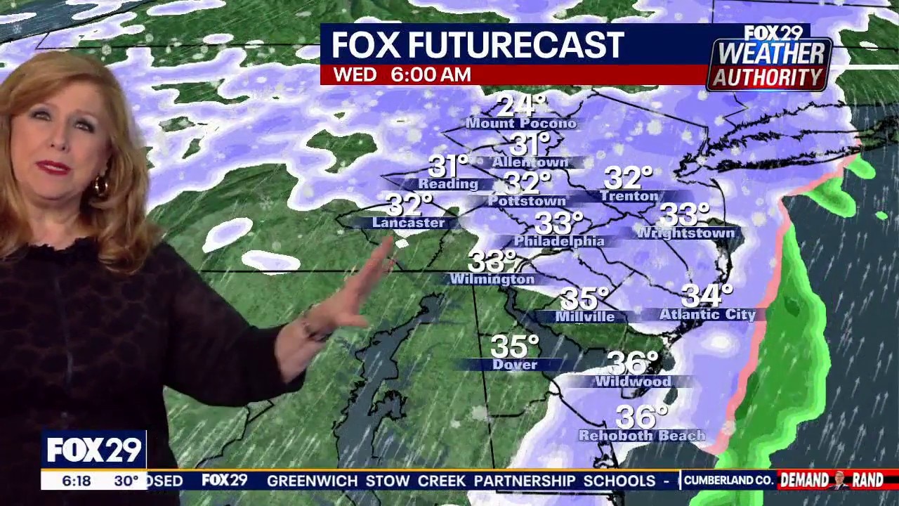 Philadelphia weather: Mild temps will help melt leftover snow