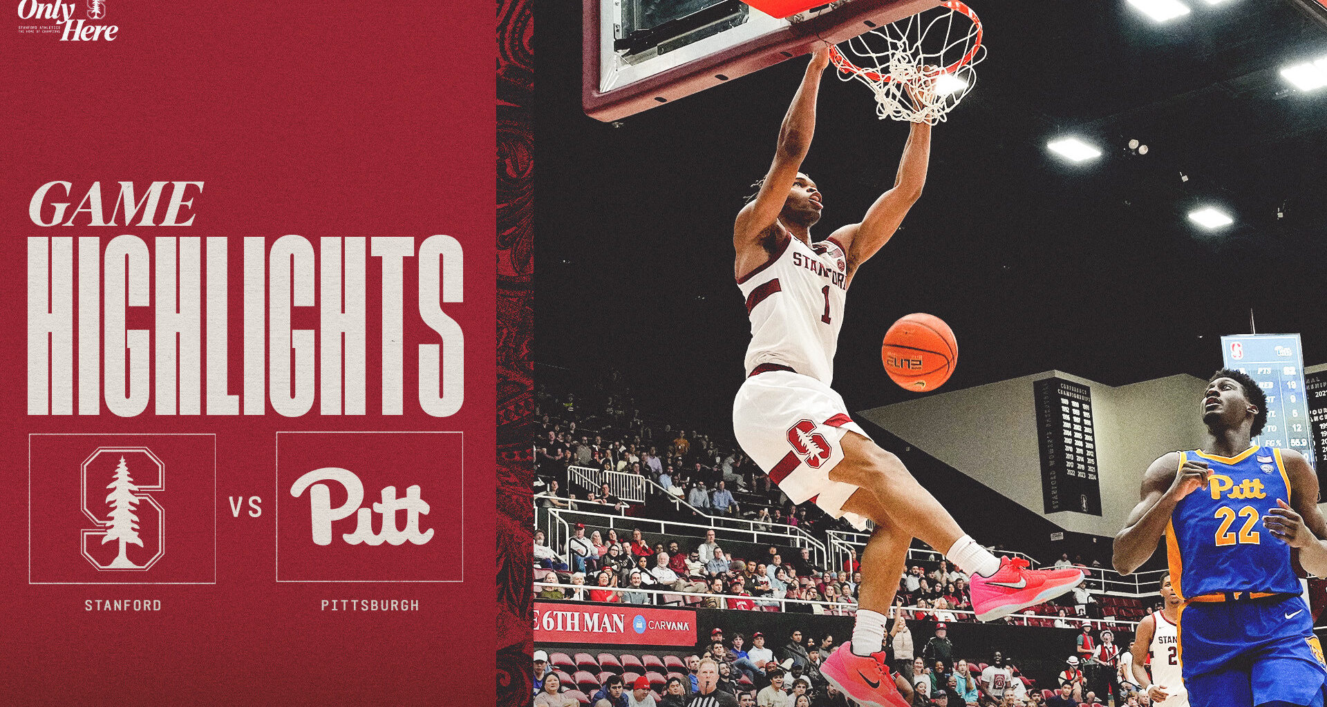 Highlights: Stanford Men's Basketball vs. Pittsburgh (2/25/26) - Stanford Cardinal