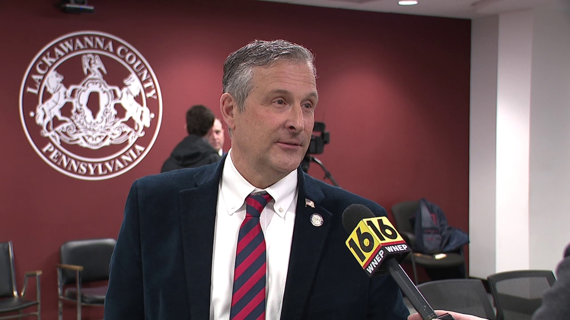 Lackawanna County commissioner trades suit for plow to lend a helping hand