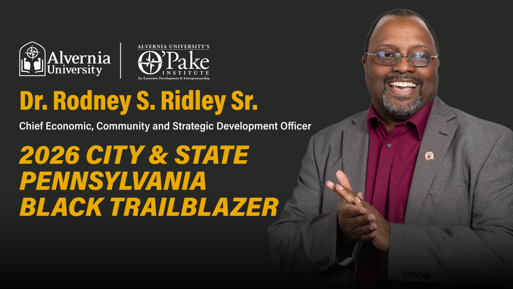 Alvernia’s Rodney Ridley named to City & State Pennsylvania 2026 Black Trailblazers list among other honors