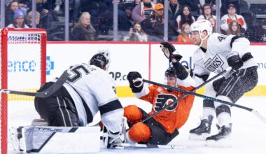 Quinton Byfield's game-winning goal lifts Kings over Flyers in overtime