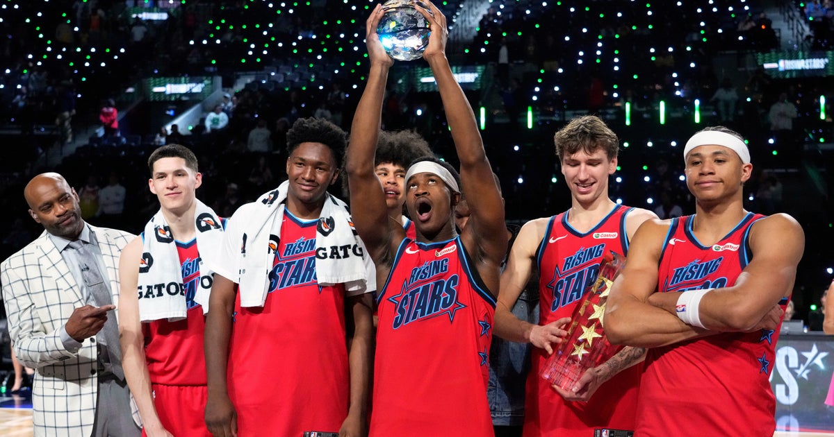 Philadelphia 76ers rookie V.J. Edgecombe leads Team Vince to victory in Rising Stars game, earns MVP