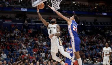 Philadelphia 76ers drop fourth straight game in 126-111 loss to New Orleans Pelicans