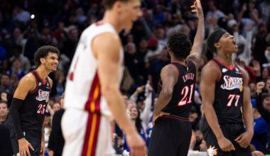 Tyrese Maxey, Joel Embiid lead Philadelphia 76ers past Miami Heat for 3rd straight win
