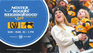 Pittsburgh Penguins to Host First-Ever Mister Rogers’ Neighborhood Day at PPG Paints Arena