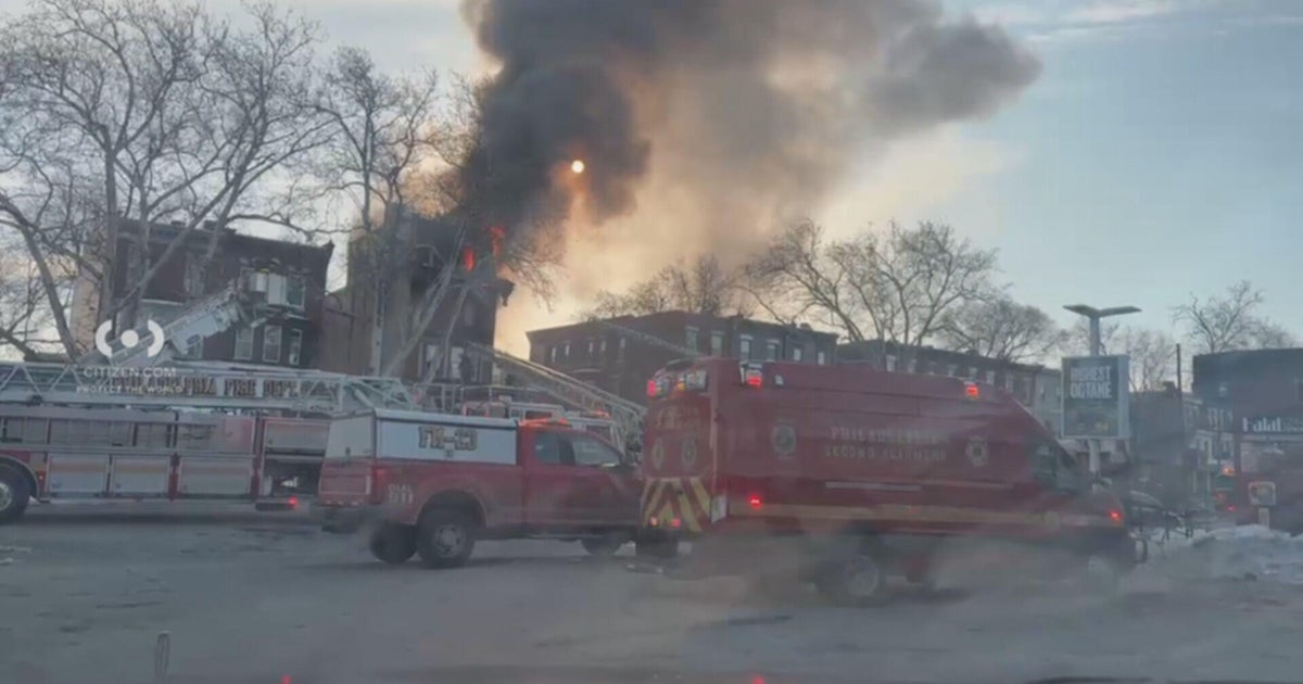 Man's body found inside burned apartment building in North Philadelphia, sources say