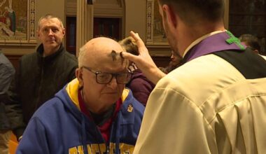 Ash Wednesday draws crowds to the Cathedral in Scranton