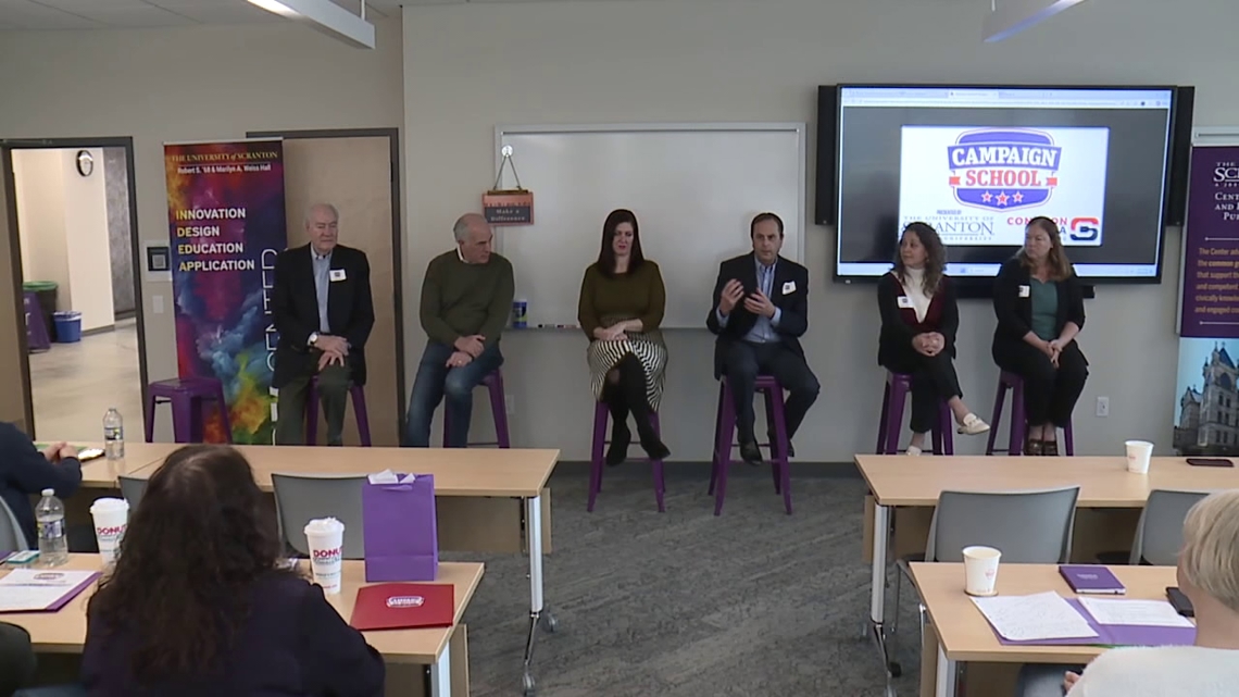 Aspiring politicians gain insights at University of Scranton's 'campaign school' event