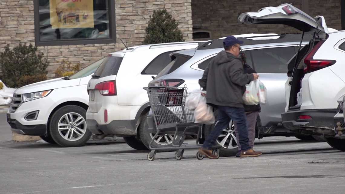 Shoppers prepare for brutal wind chill