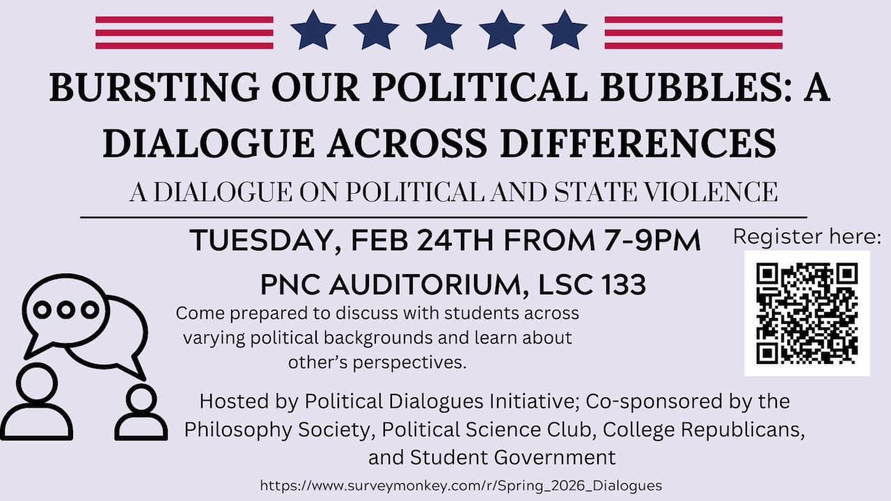 Bursting Our Political Bubbles: Spring Dialogues
