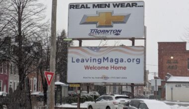 Mysterious 'Leaving MAGA' billboards pop up around battleground Pennsylvania