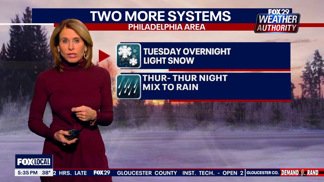 Winter storm snow totals and more systems on the way | 5 p.m. forecast