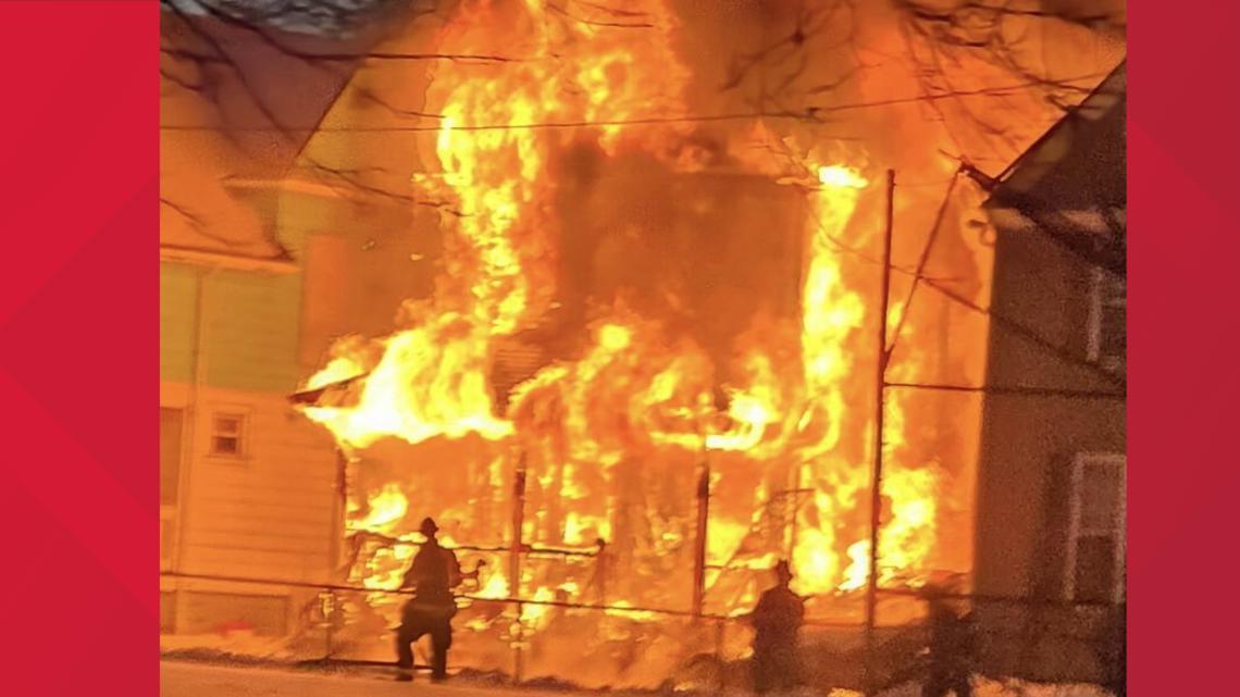 Man taken to hospital following fire at home in Cleveland's Tremont neighborhood