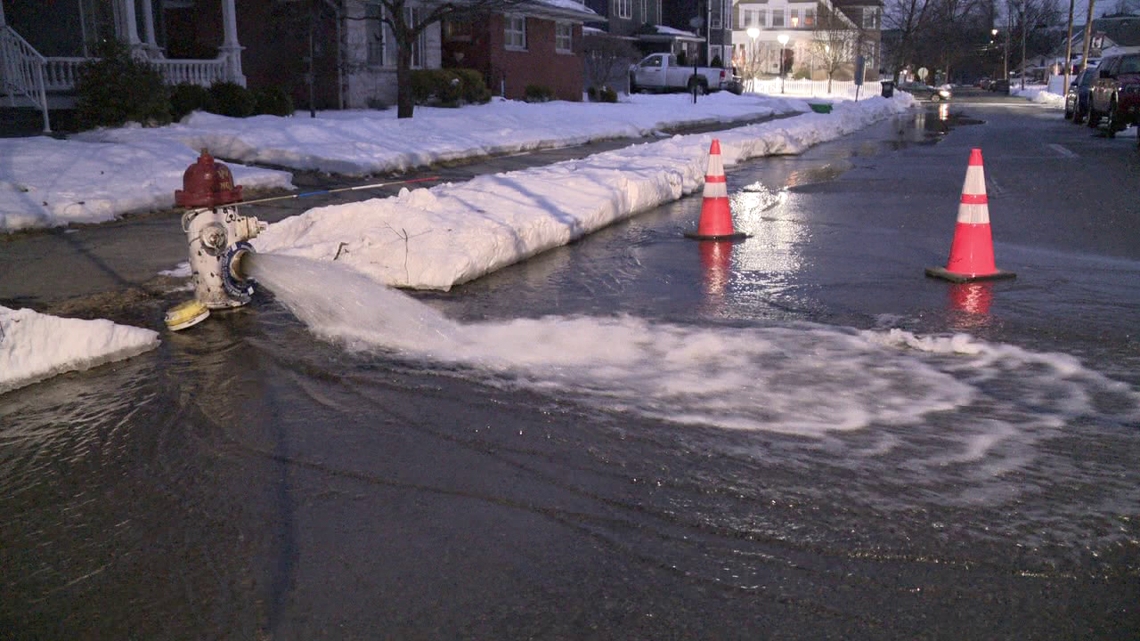 Water main break causes outages throughout the Wyoming Valley