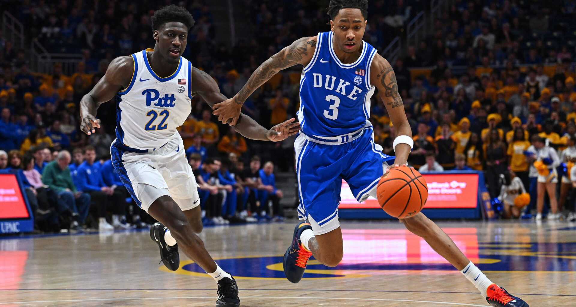 Isiah Evans scores 21 points and Cameron Boozer adds 17 to lead No. 4 Duke over Pittsburgh, 70-54