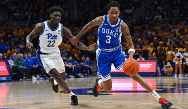 Isiah Evans scores 21 points and Cameron Boozer adds 17 to lead No. 4 Duke over Pittsburgh, 70-54