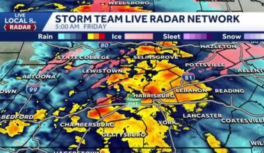 Heavy rain, fog affect morning commute in south-central PA