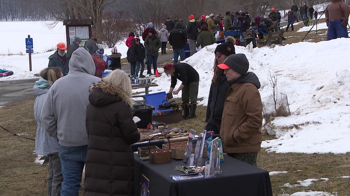 Winterfest draws families to Lackawanna State Park for winter activities