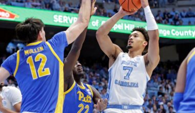 Stevenson and Trimble carry No. 11 North Carolina past Pittsburgh, 79-65 :: WRAL.com