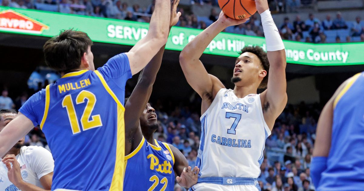 Stevenson and Trimble carry No. 11 North Carolina past Pittsburgh, 79-65 :: WRAL.com
