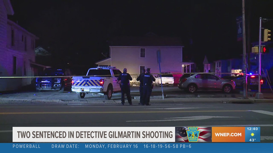 Two sentenced in Detective Gilmartin shooting