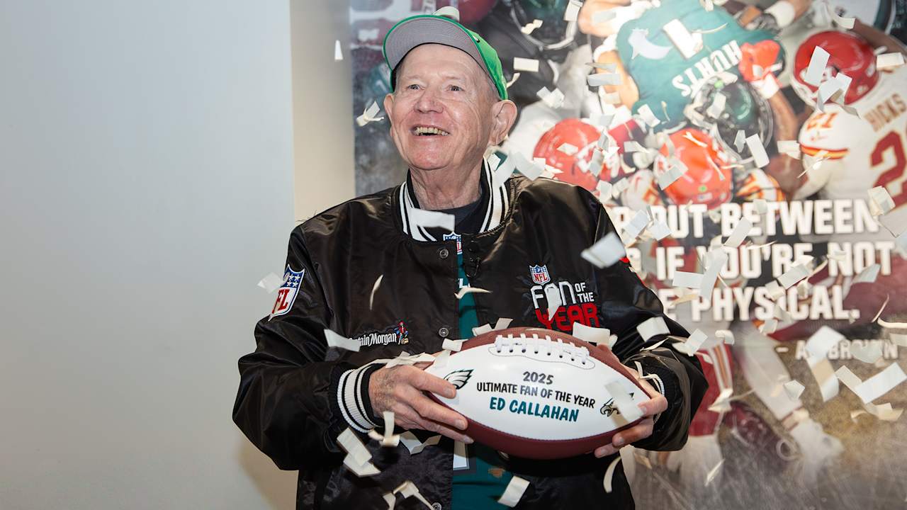 Ed Callahan is the NFL’s Ultimate Fan of the Year