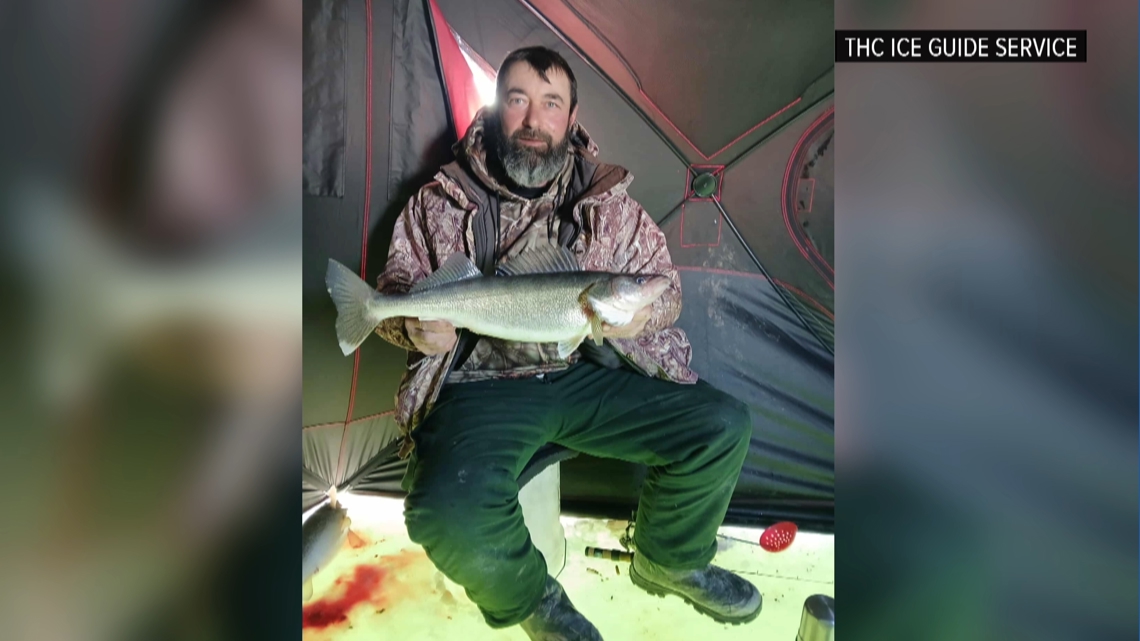 'It's just left a big empty hole in my heart': Upper Sandusky ice fisherman dies of heart attack on Lake Erie