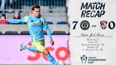 Recap | Union advance in Concacaf Champions Cup, defeat Defence Force