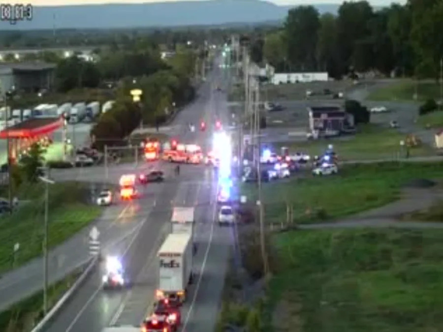 Three people, including two Pennsylvania State Troopers, were shot Wednesday evening in Franklin County.