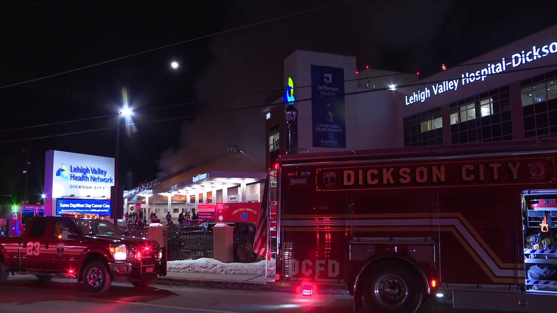 Lehigh Valley Hospital-Dickson City deemed structurally sound after Wednesday night fire
