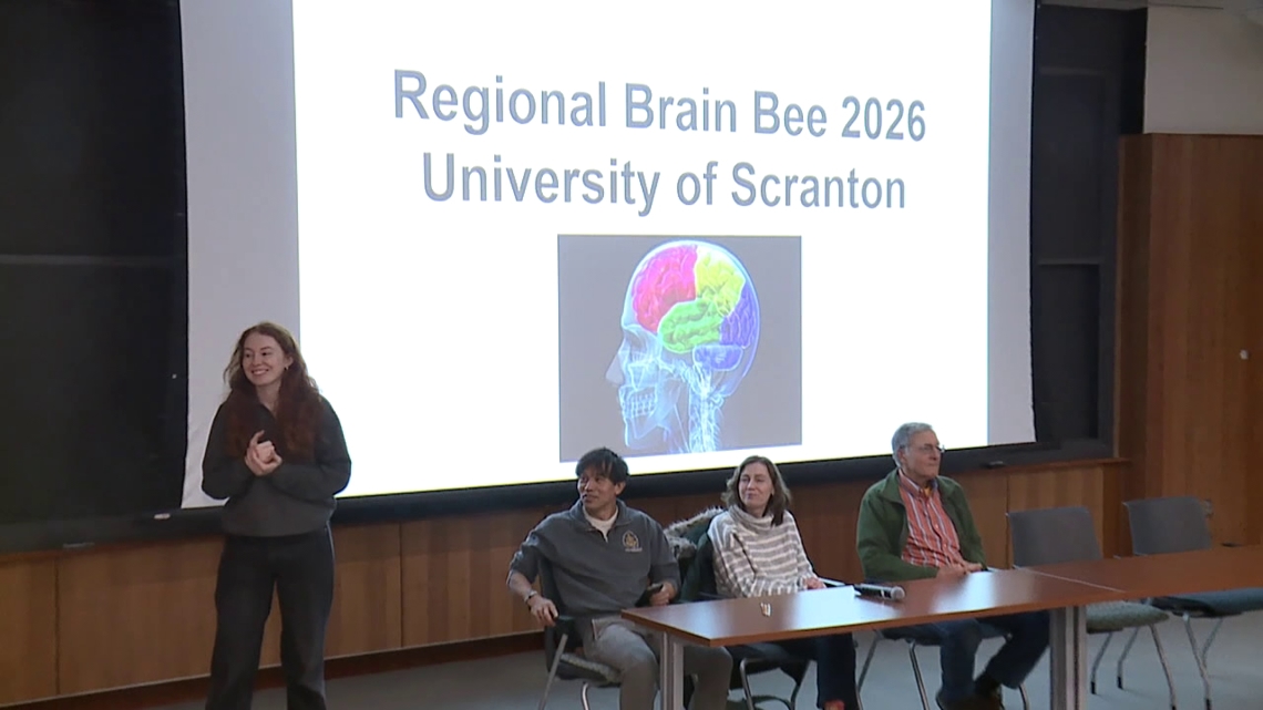 The University of Scranton holds its 25th annual Northeastern Pennsylvania Brain Bee