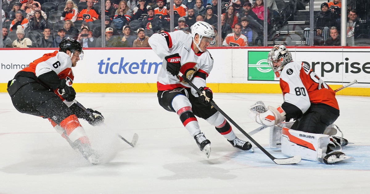 Philadelphia Flyers fall to Ottawa Senators in OT as Tim Stutzle scores winning goal