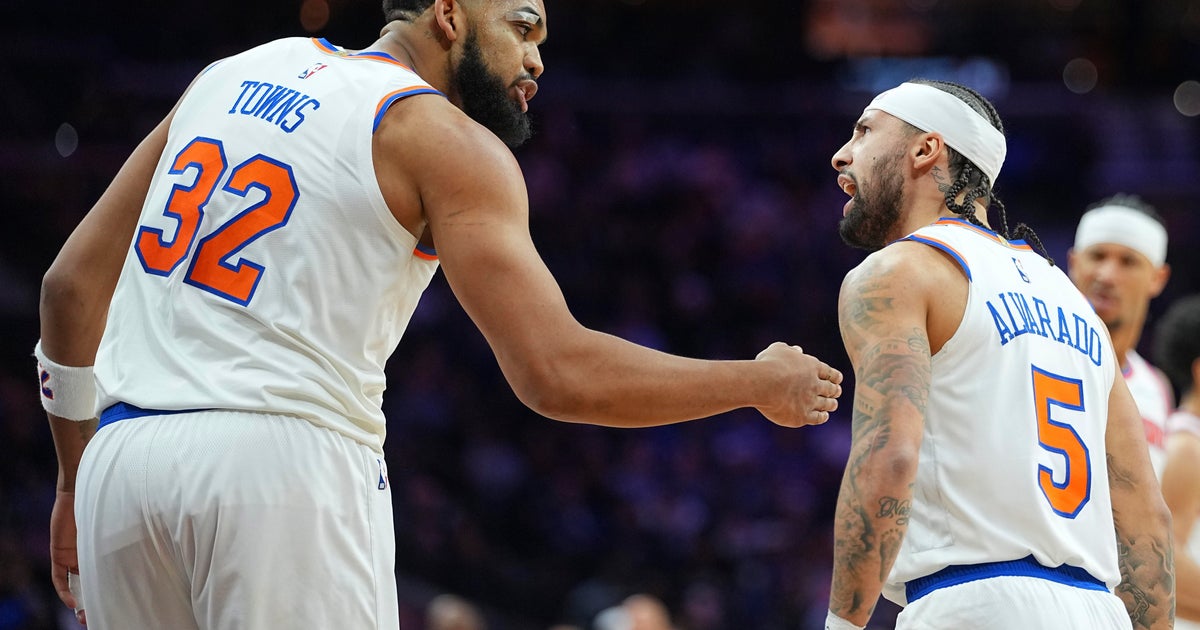 Without Embiid, Knicks crush 76ers as Alvarado and Bridges lead New York to dominant win